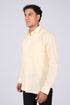 Veshbhoshaa Bluebird Light Mango Men'S Office Shirt